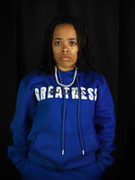 Blue Greatness Awaits Hoodie