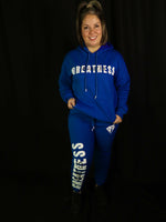 Blue Greatness Awaits Sweatpants