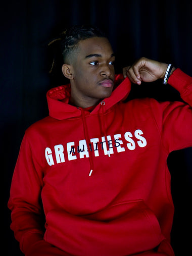 Red Greatness Awaits Hoodie