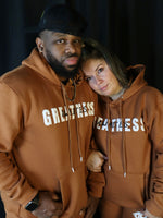 Brown Greatness Awaits Hoodie